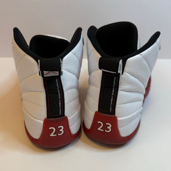 Air Jordan 12 Retro Cherry  2009 130690-110  Men's Size:10 EXCELLENT CONDITION - Picture 4 of 7